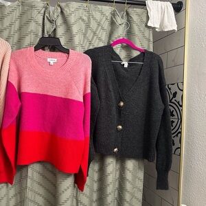 Bundle lot of two sweaters size L